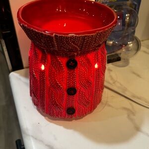 Red Sweater Scentsy Warmer